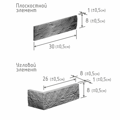 KAMROCK® / КАМРОК® Искусственный камень Коллекция  Доломитовая стена (1999)